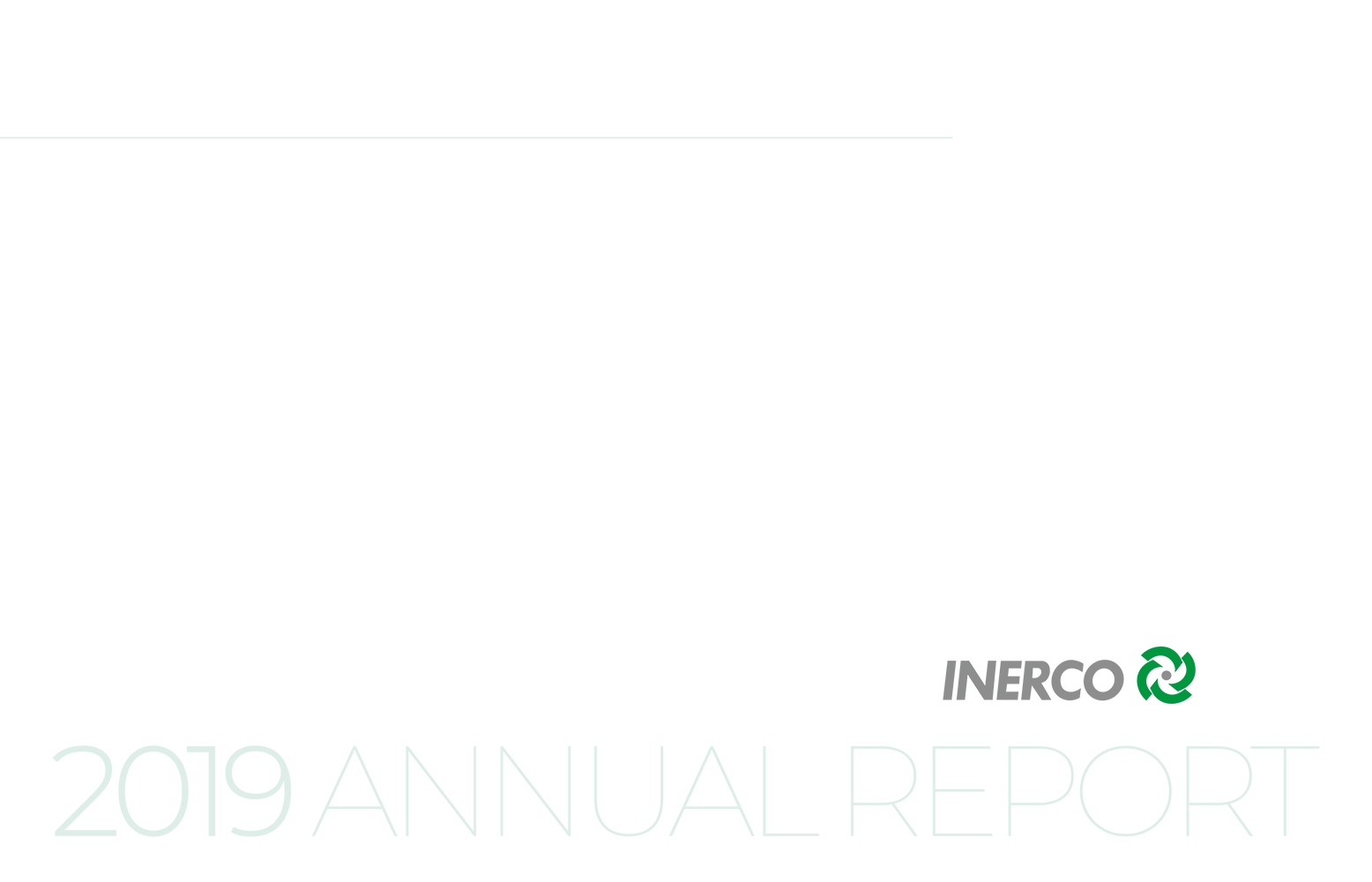 Annual Report 2019 INERCO
