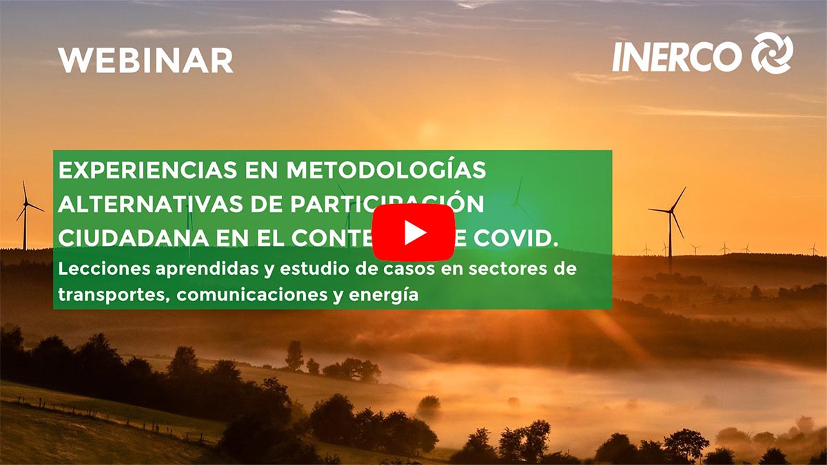 INERCO Webinar Experiencias en metodologías alternativas Video