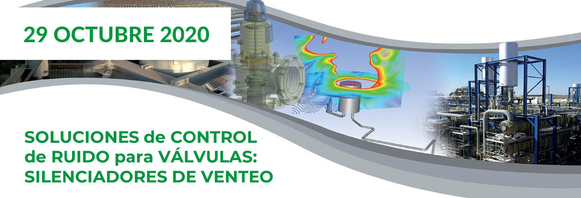 INERCO Webinar Soluciones de control de ruido para válvulas. Silenciadores de venteo 29 octubre 2020