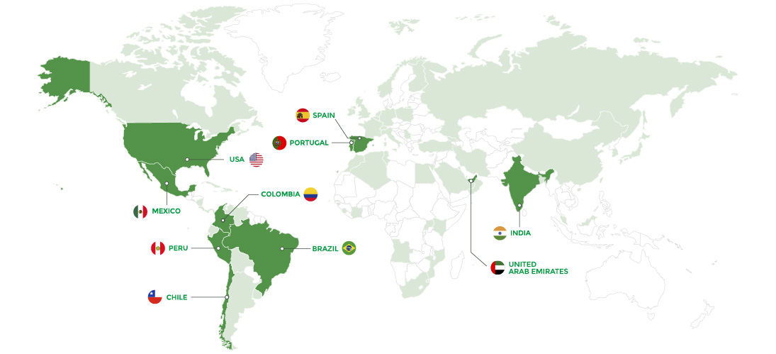 INERCO Group Offices and Countries