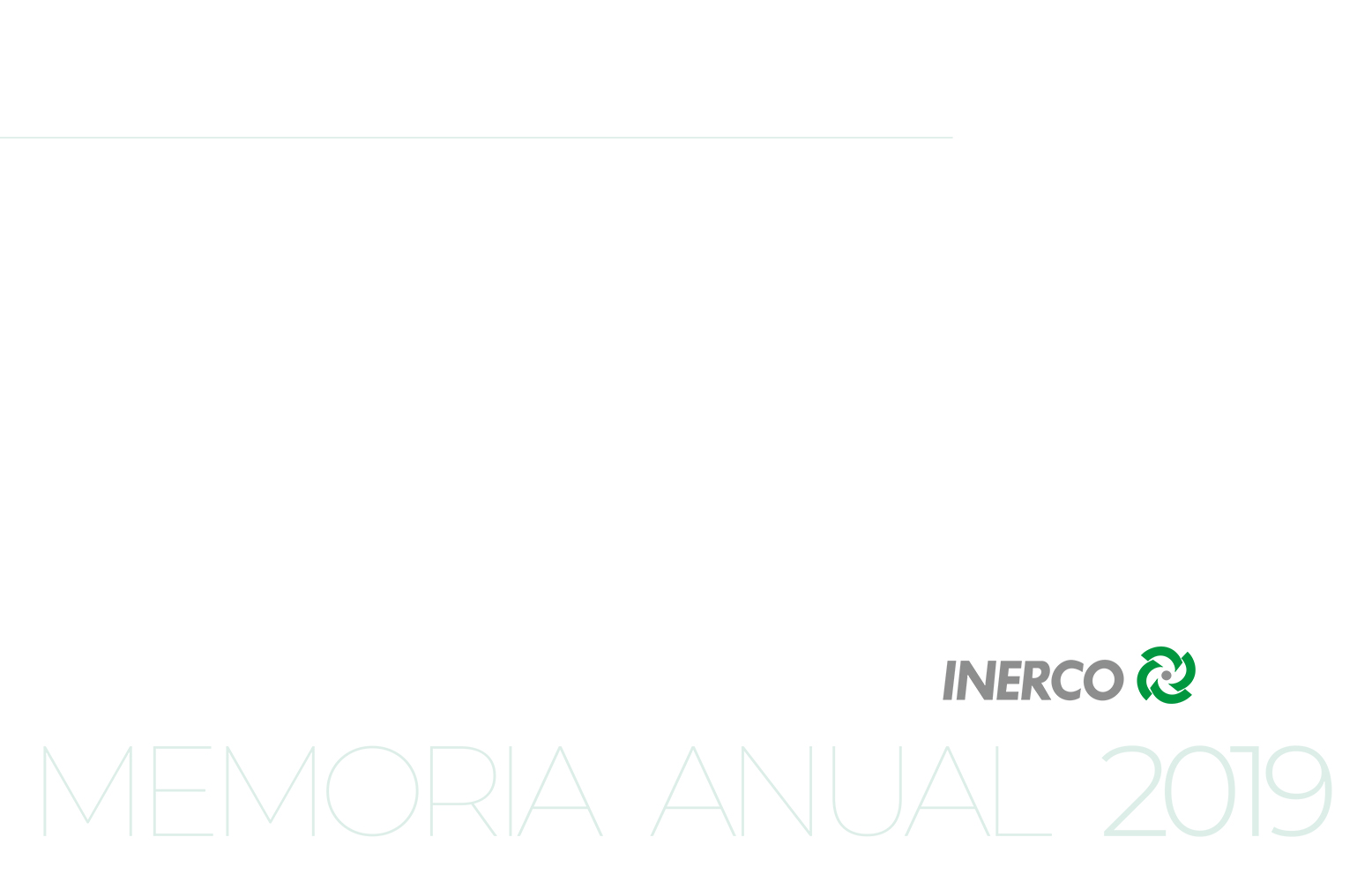 INERCO Annual Report 2019