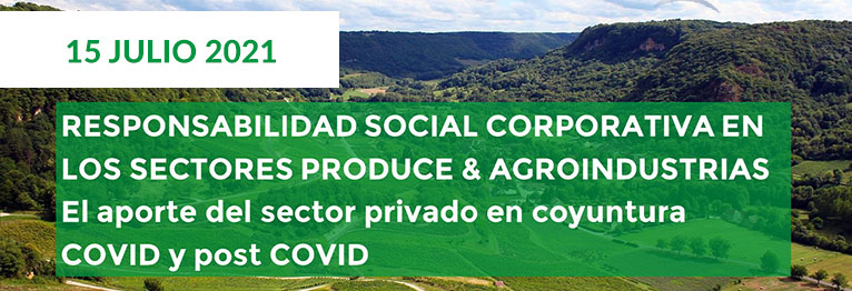 Responsabilidad Social Corporativa en sectores Produce y Agroindustrias Perú Webinar INERCO