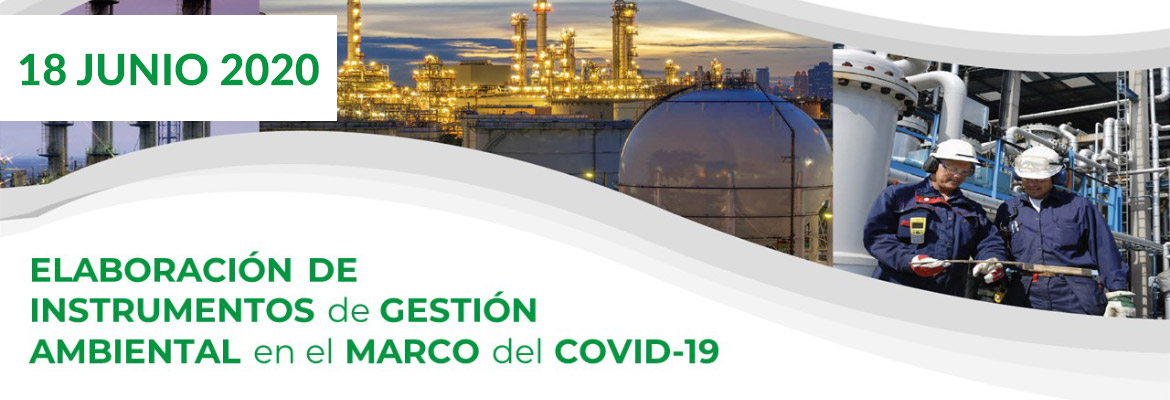 Webinar Elaboración de instrumentos de Gestión Ambiental en el marco del COVID-19 18 julio 2020 INERCO