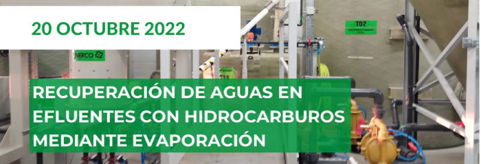 Webinar INERCO Recuperación de aguas en efluentes con hidrocarburos mediante evaporación