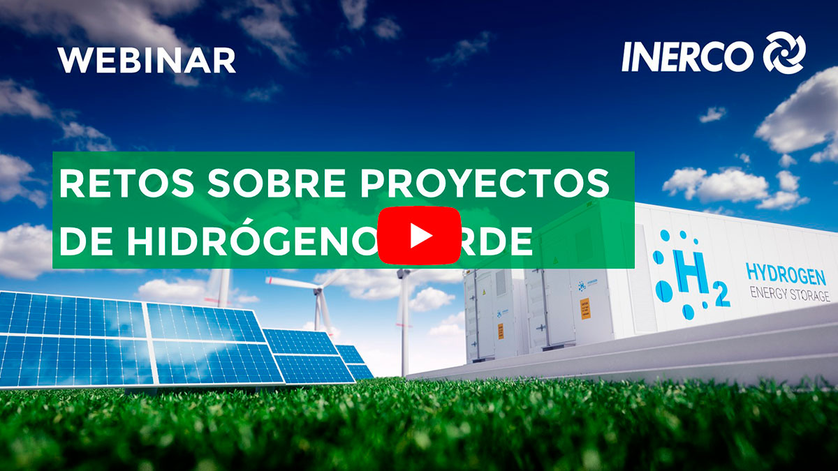 Webinar Retos sobre proyectos de Hidrógeno Verde México INERCO Video